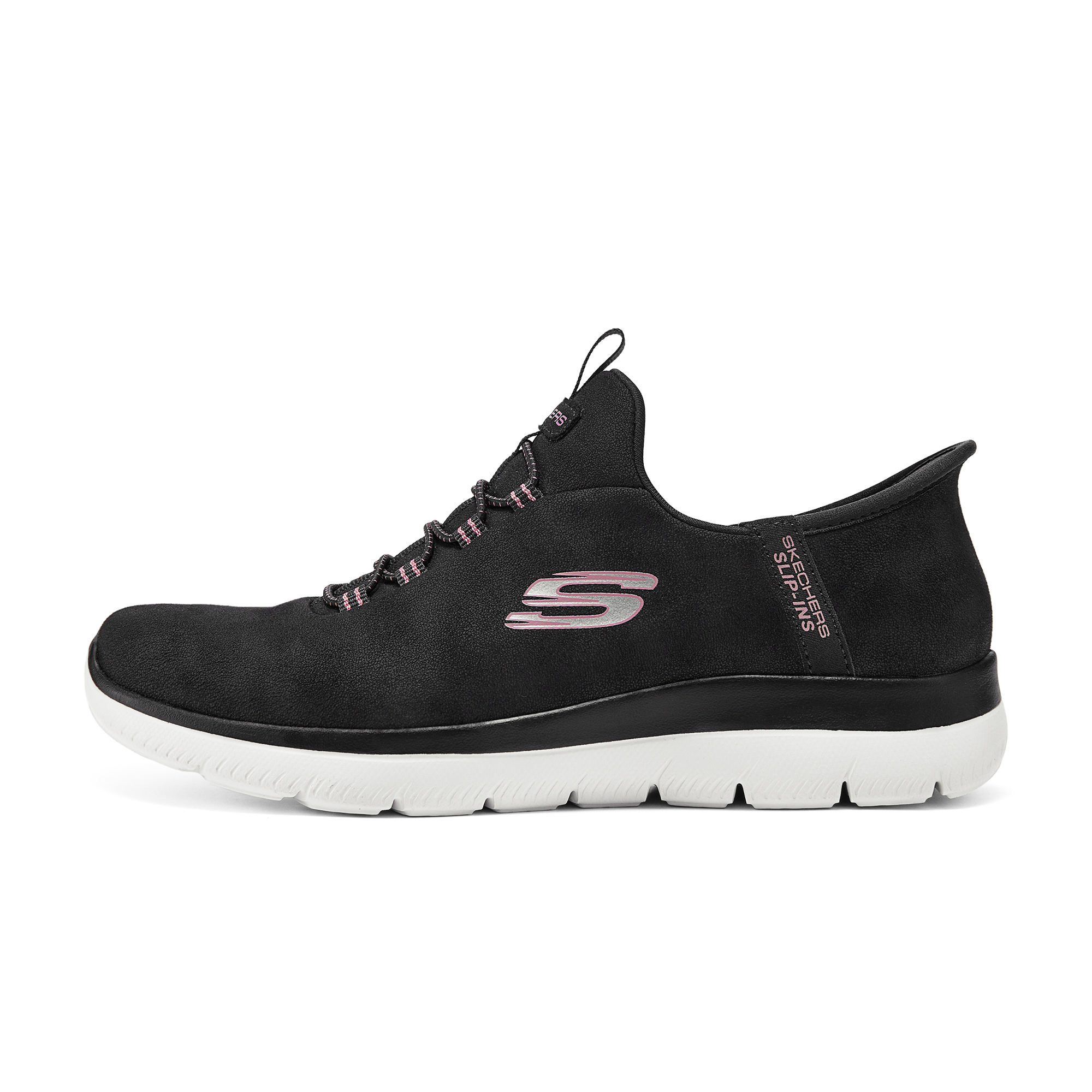 Skechers斯凯奇一脚蹬休闲鞋女2025秋季新款轻量透气高回弹运动鞋