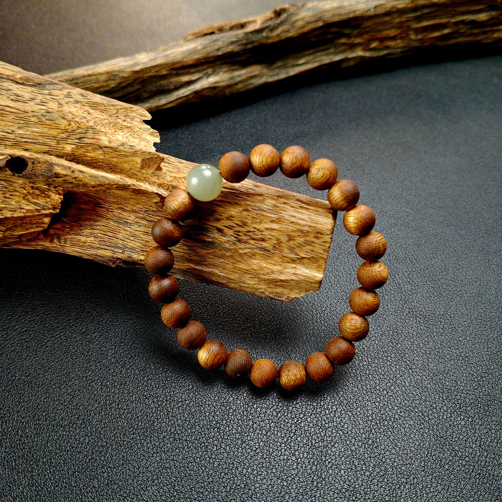 沉香【央企钜献】海南莺歌绿奇楠单圈多样性发其一