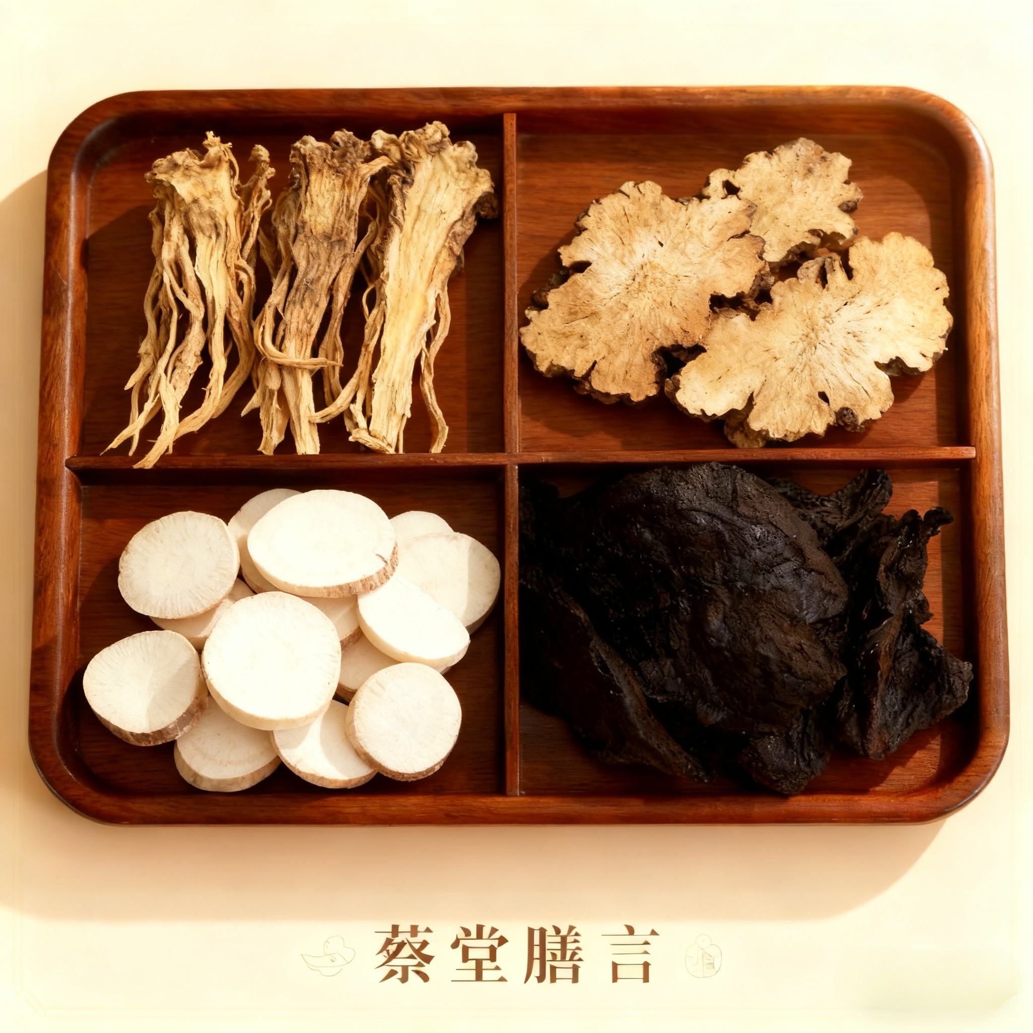 蔡堂膳言 [精选女人汤] 滋补调量少不来发黑推迟提前量多 