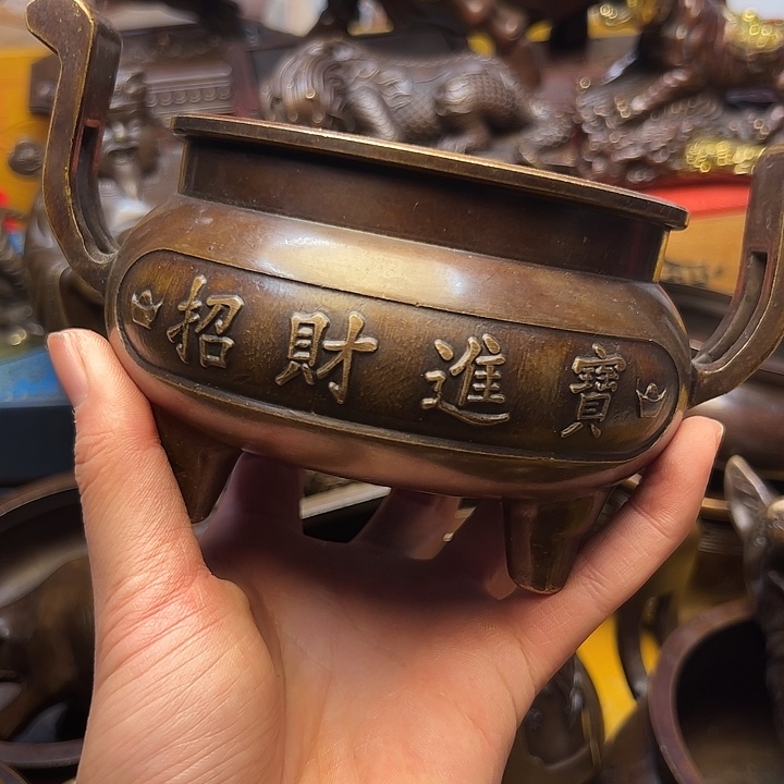 精美铜器摆件下单