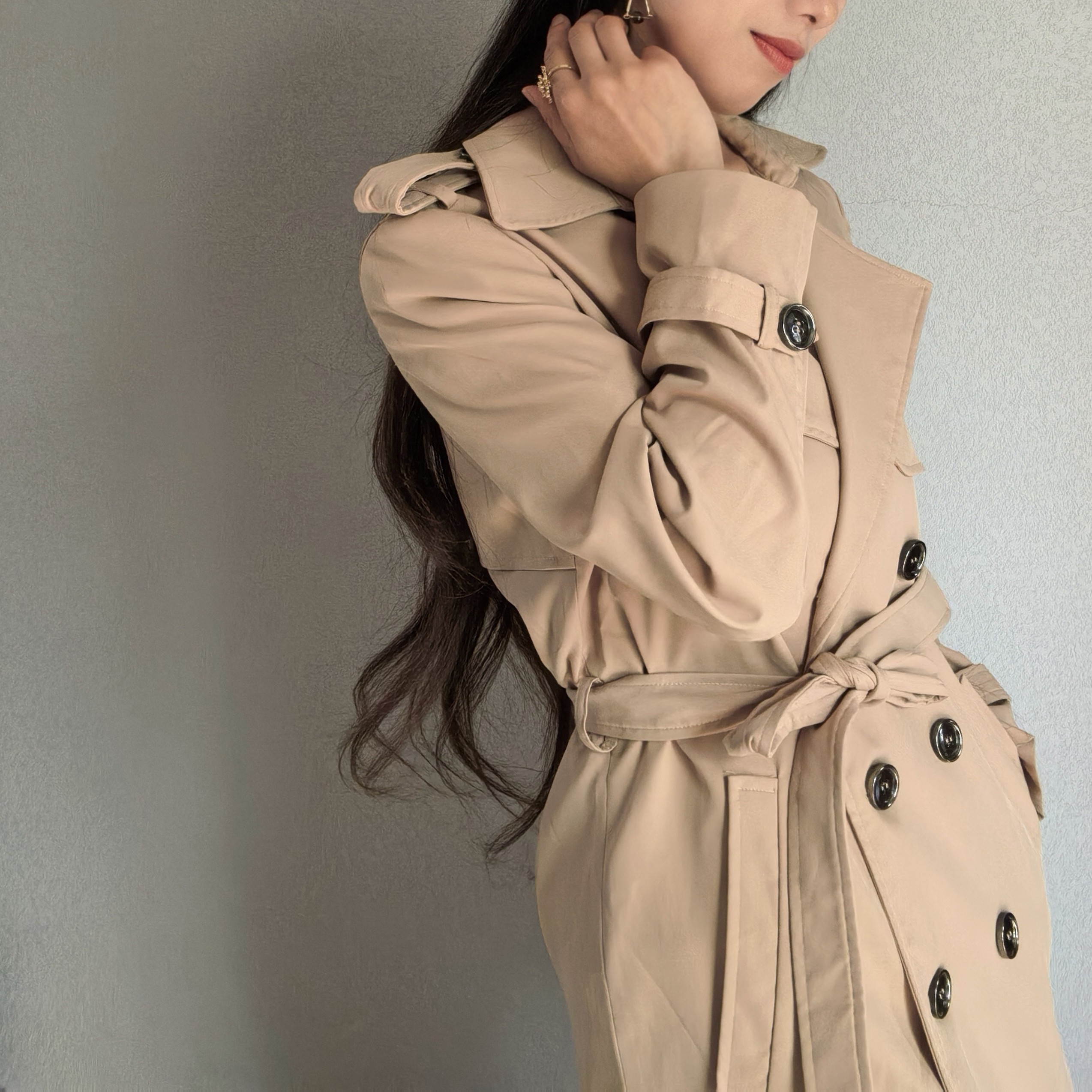 古着Vintage 经典时尚风衣 