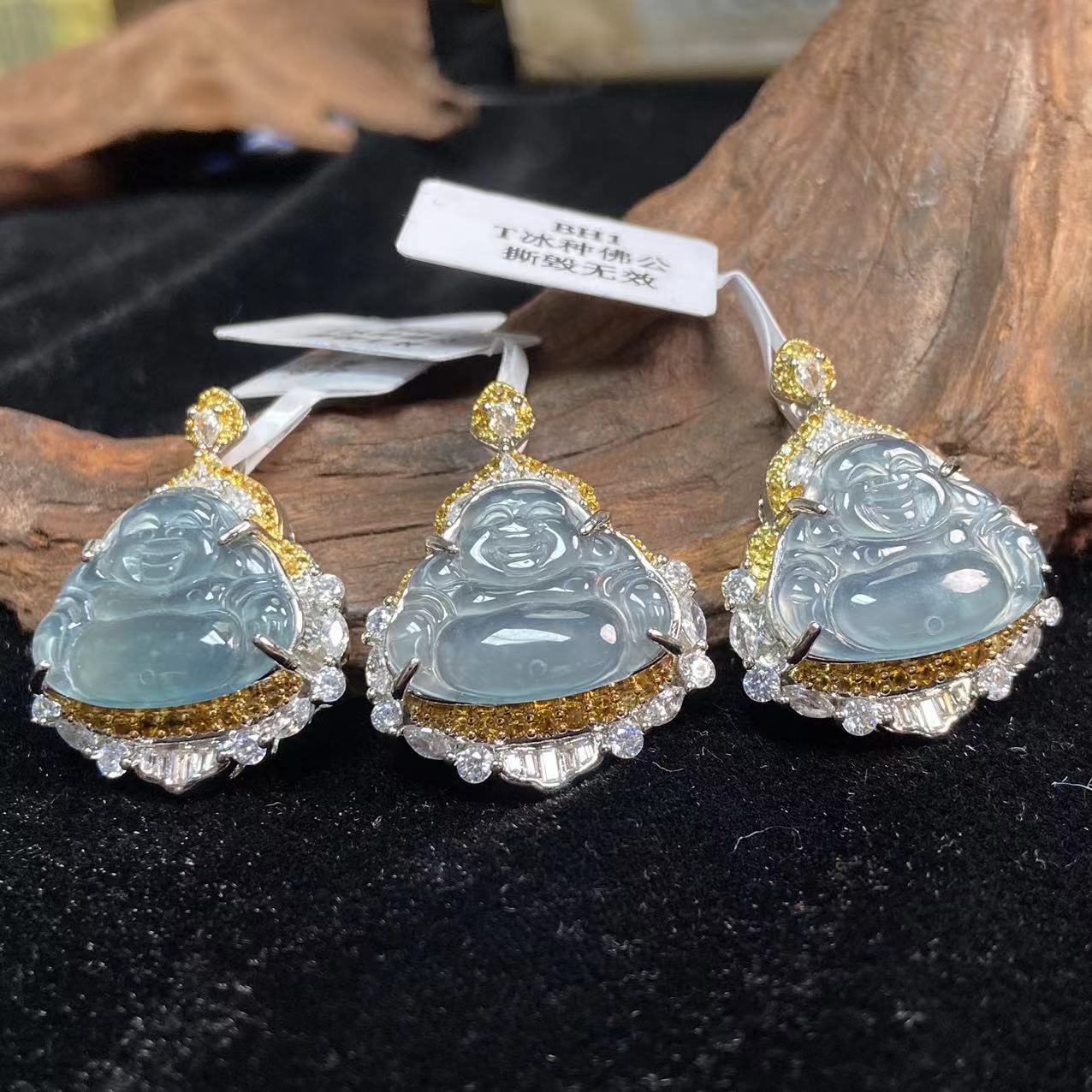 16064天然A货翡翠【佛公】多样性发一个