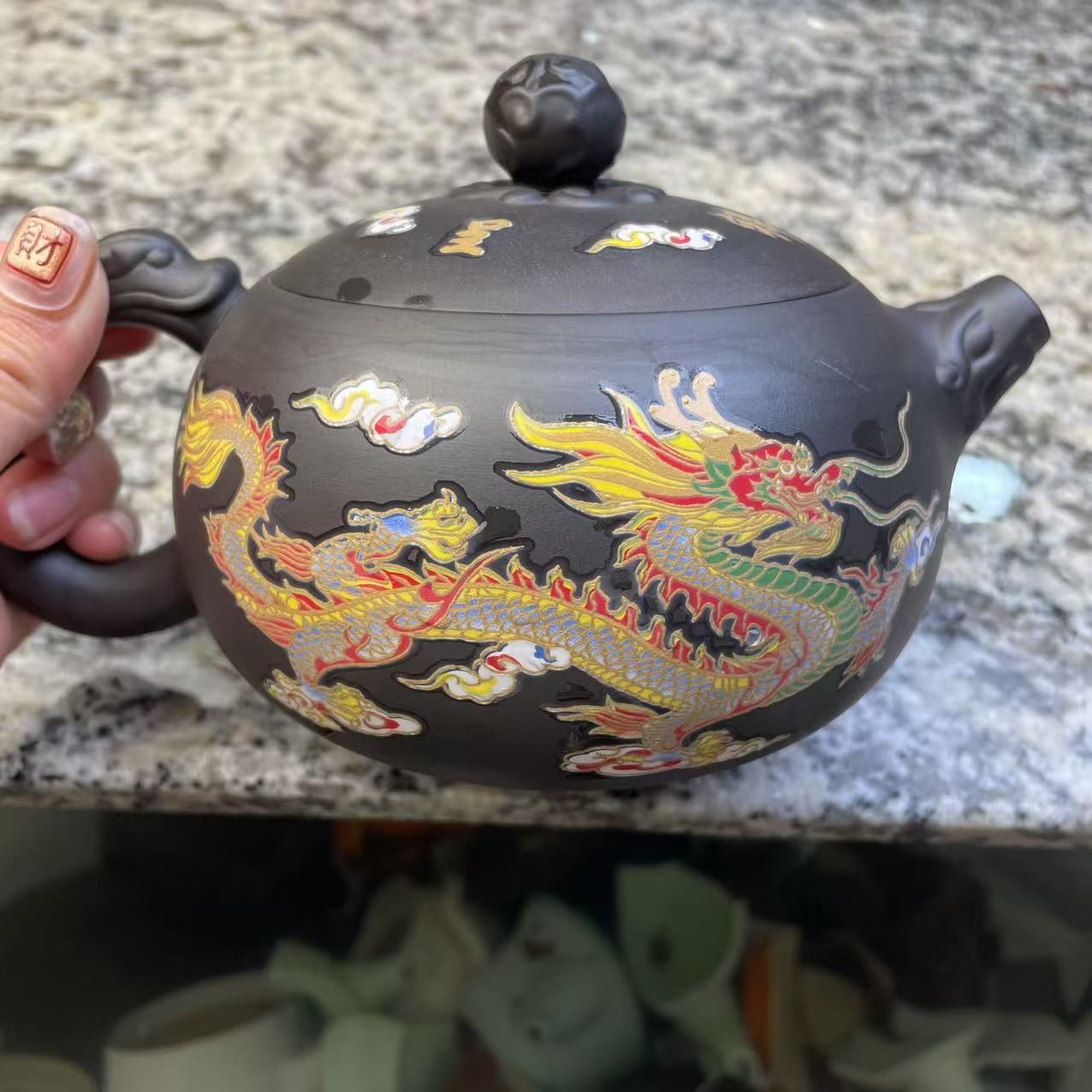 【闪购商品】500ml大容量变色西施凤鸣壶