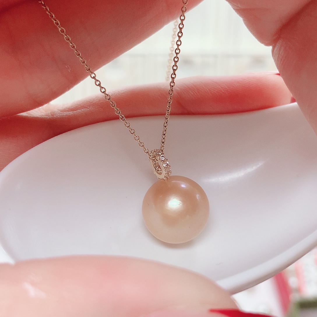 合金吊坠(赠链)淡水珍珠