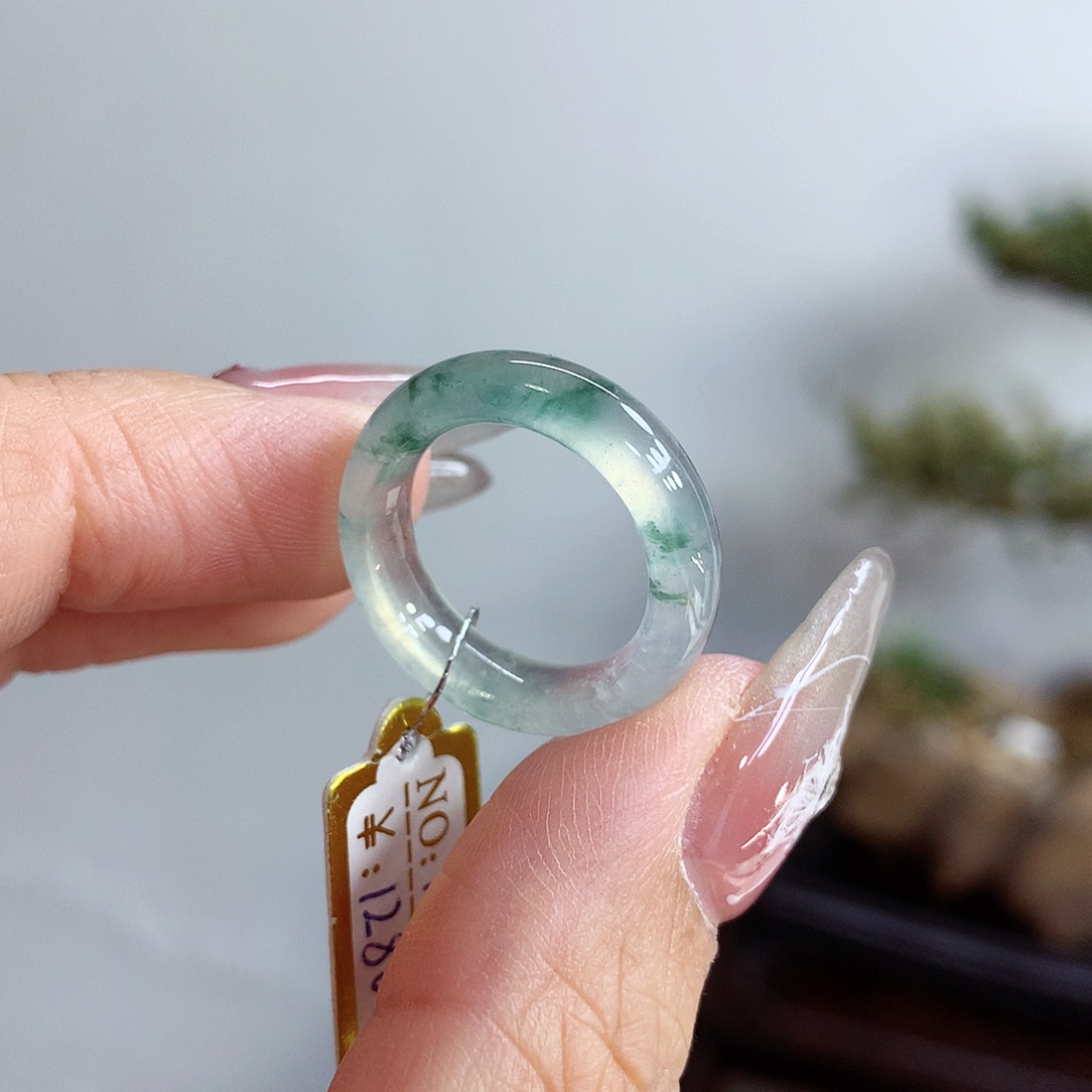 翡翠戒指未镶嵌12号