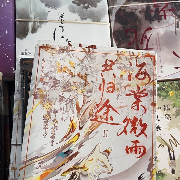 二哈和他的白猫师尊全新全套六本带周边