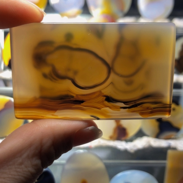 合金玛瑙/玉髓珠宝奇石10