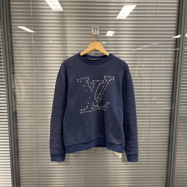 99新 LouisVuitton/路易威登 连连看刺绣卫衣 s码 #10171