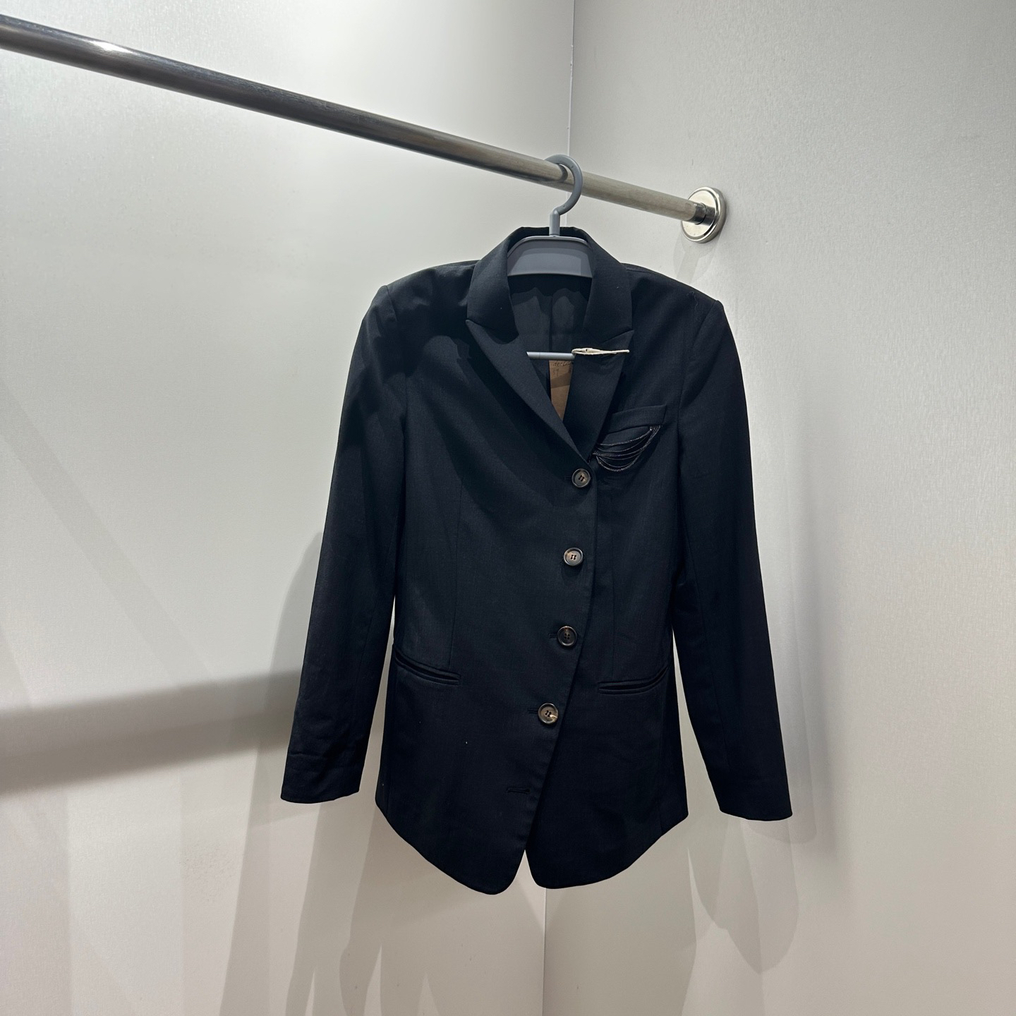 99新 Brunello Cucinelli/布鲁内洛·库奇内利 dec620西服外套38码