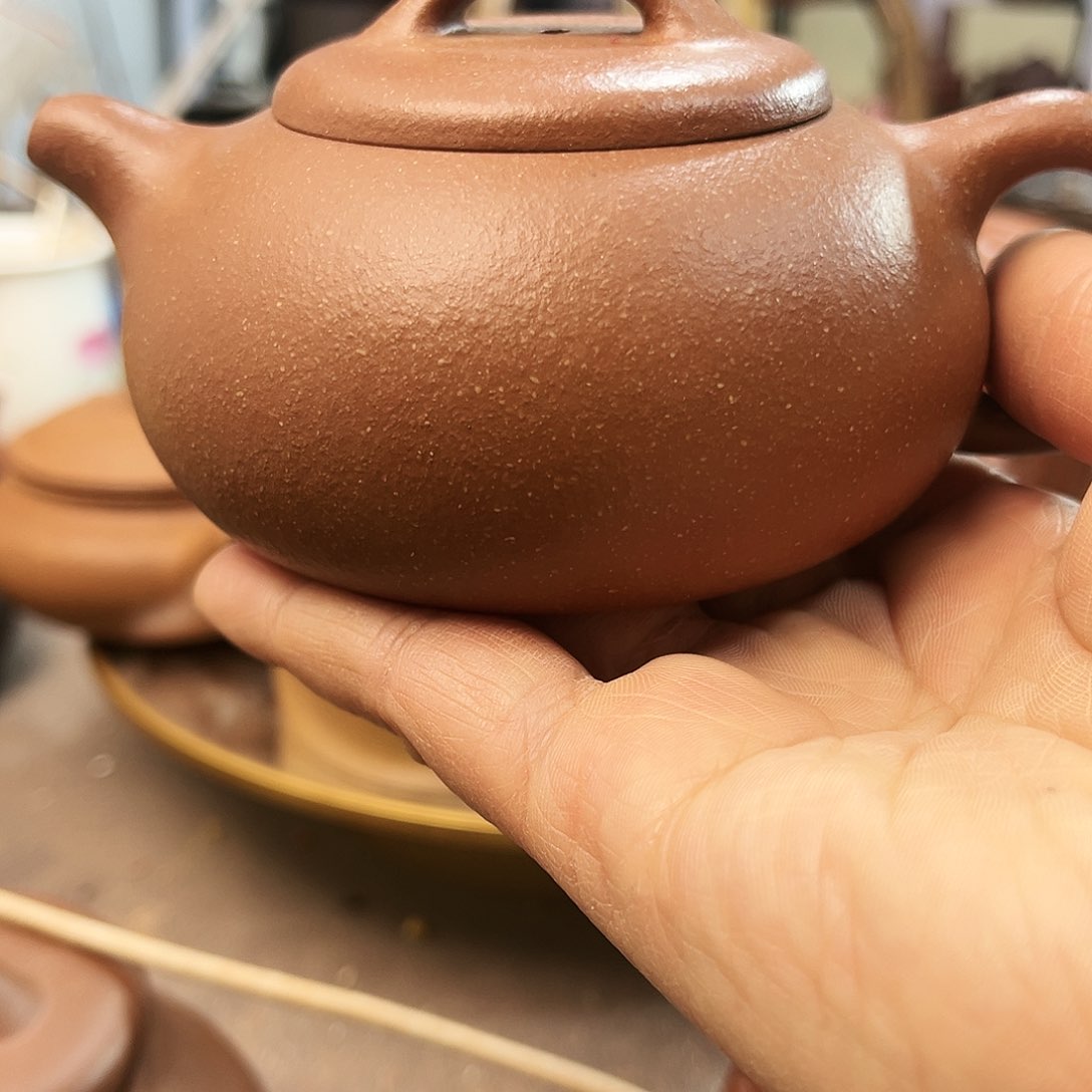 紫砂茶壶全手工制作