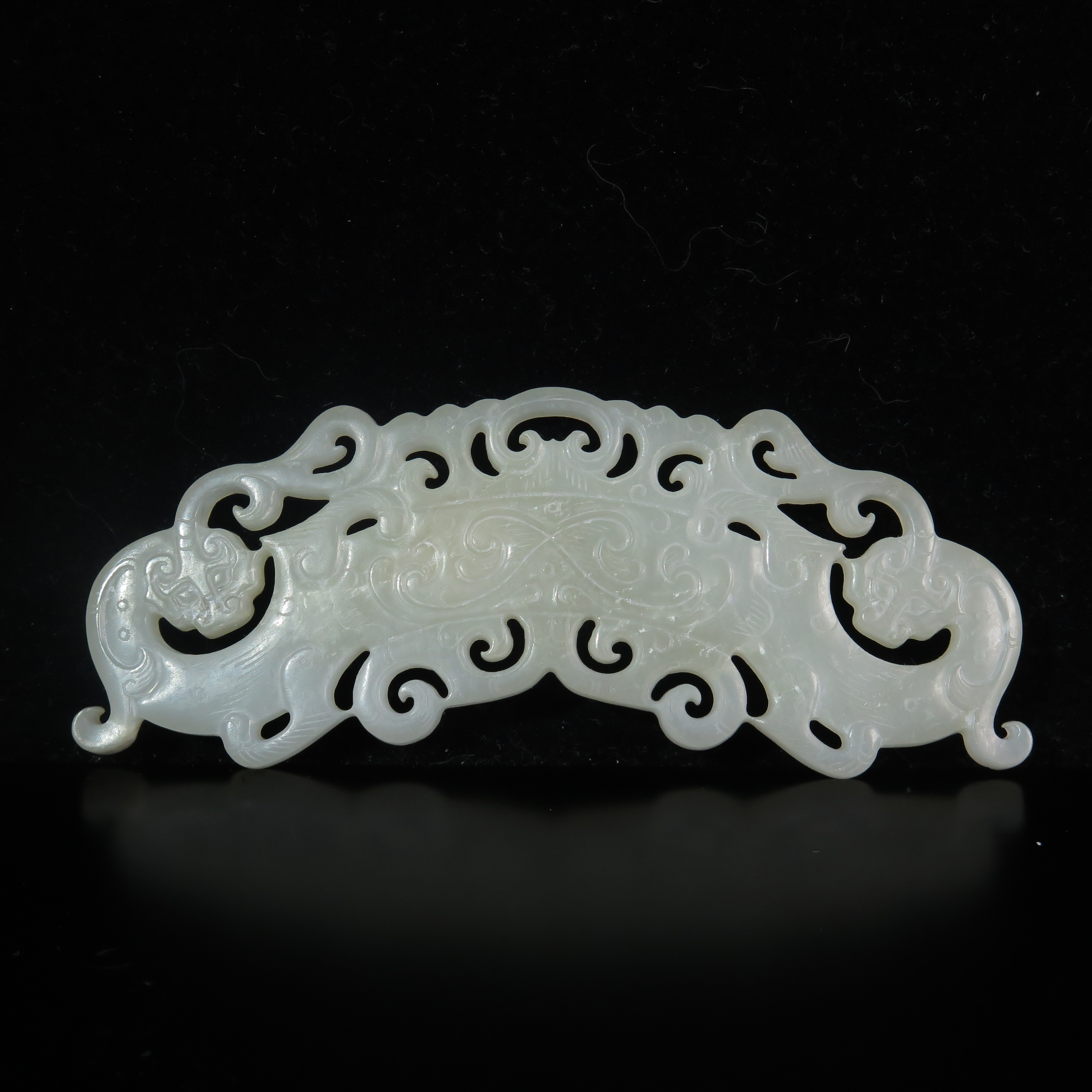 清中期玉珩/MZ131892/和田玉/民族文物