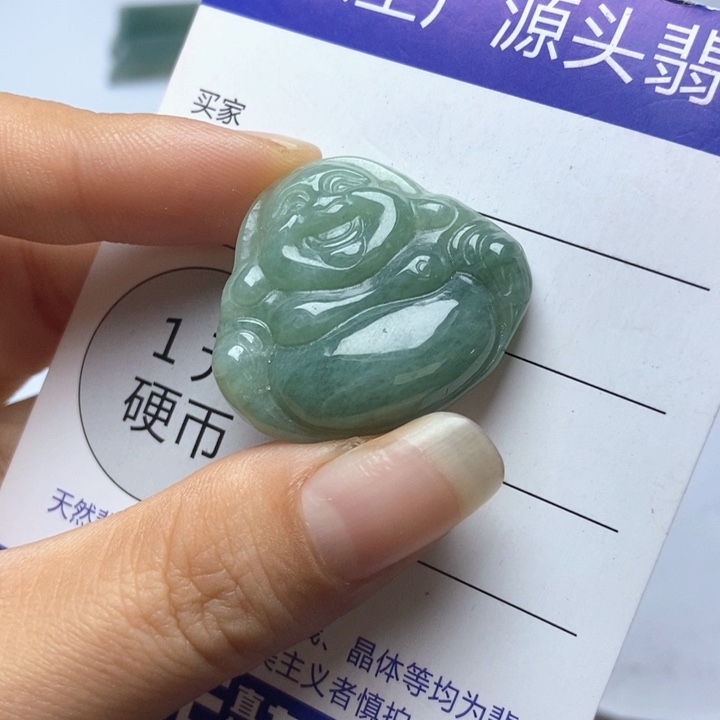 翡翠未镶嵌挂件翡翠