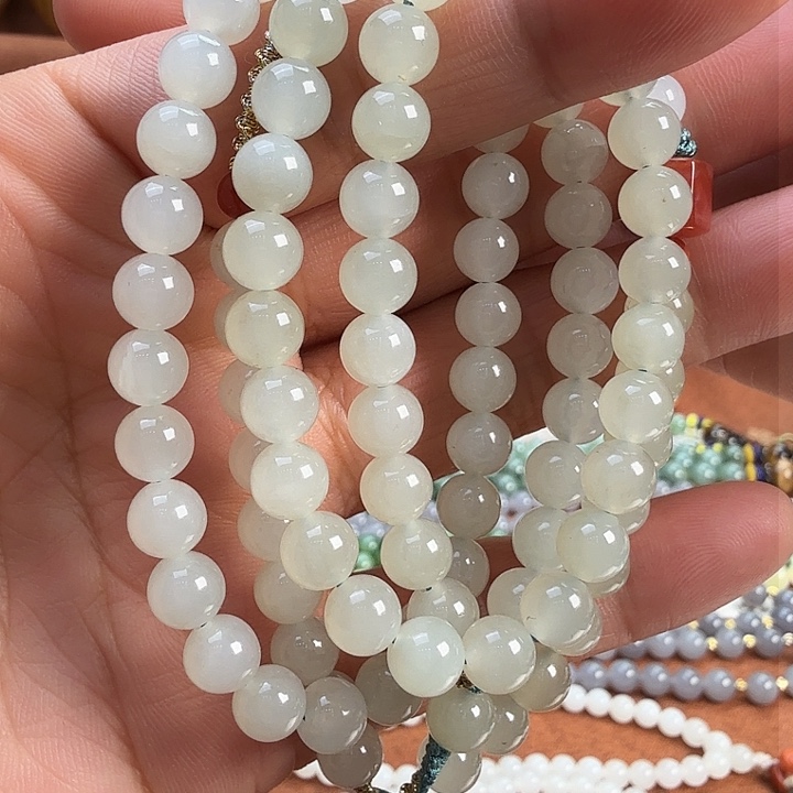 和田玉手链未镶嵌