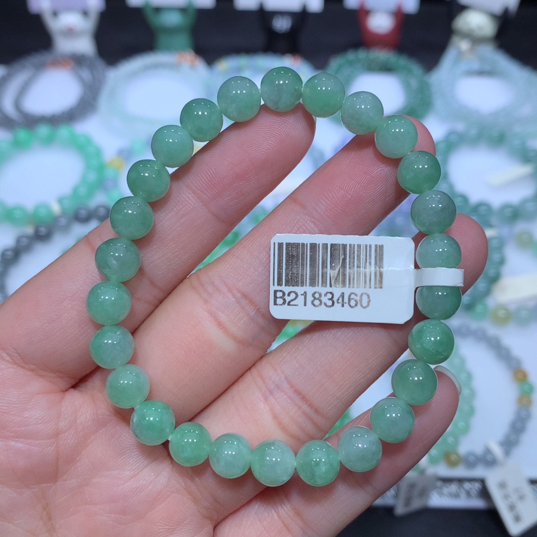 翡翠未镶嵌手串天然