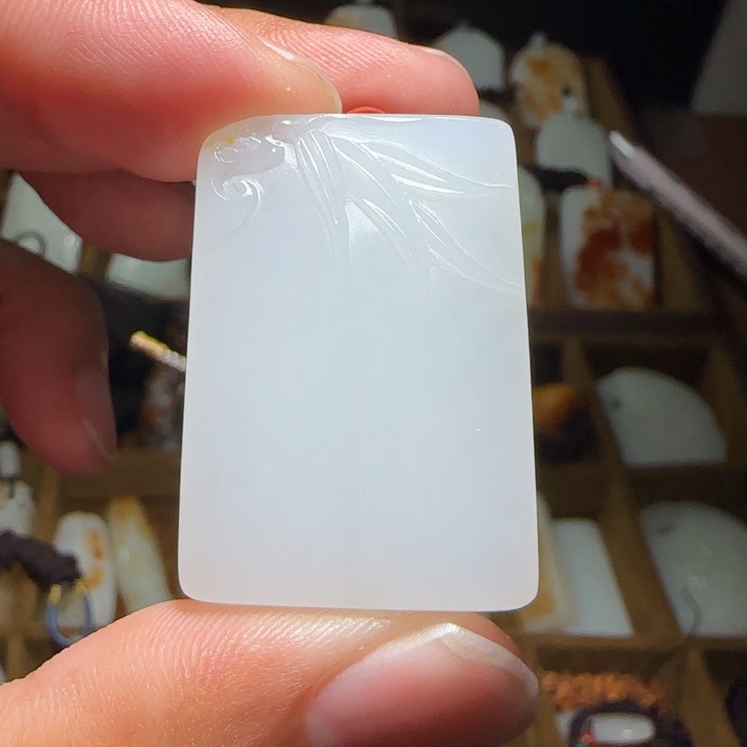 和田玉挂件未镶嵌