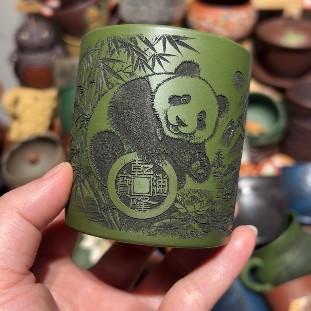 紫砂茶杯宜兴紫砂主人杯