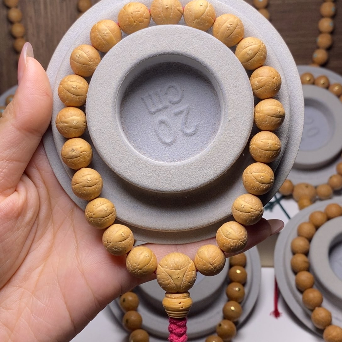 吊坠凤眼菩提12素串