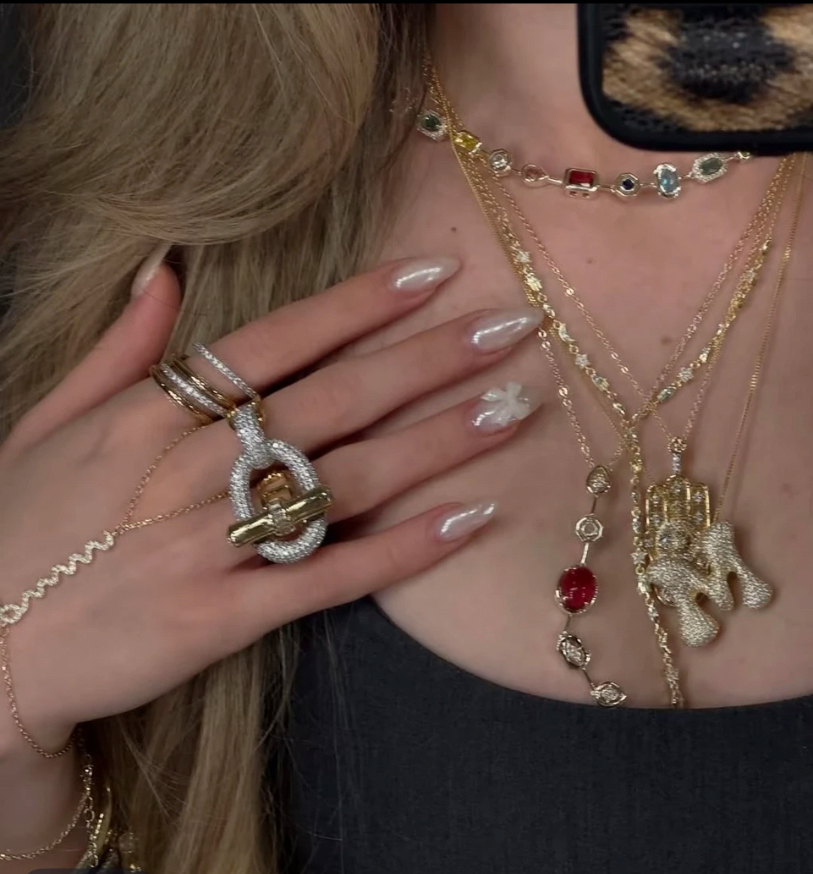 铜合金耳饰 新款小气泡小香耳钉【8037】