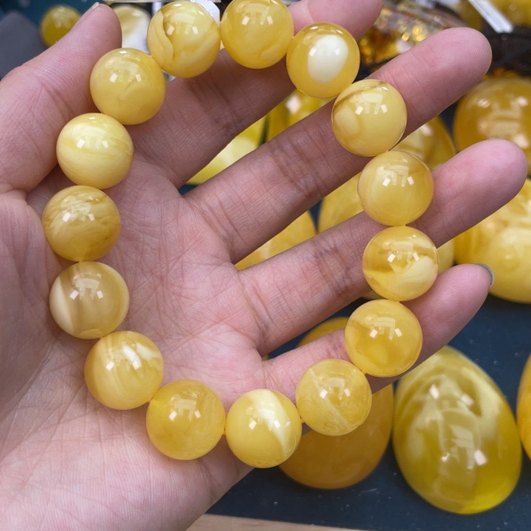 琥珀裸石未镶嵌琥珀蜜蜡w 25