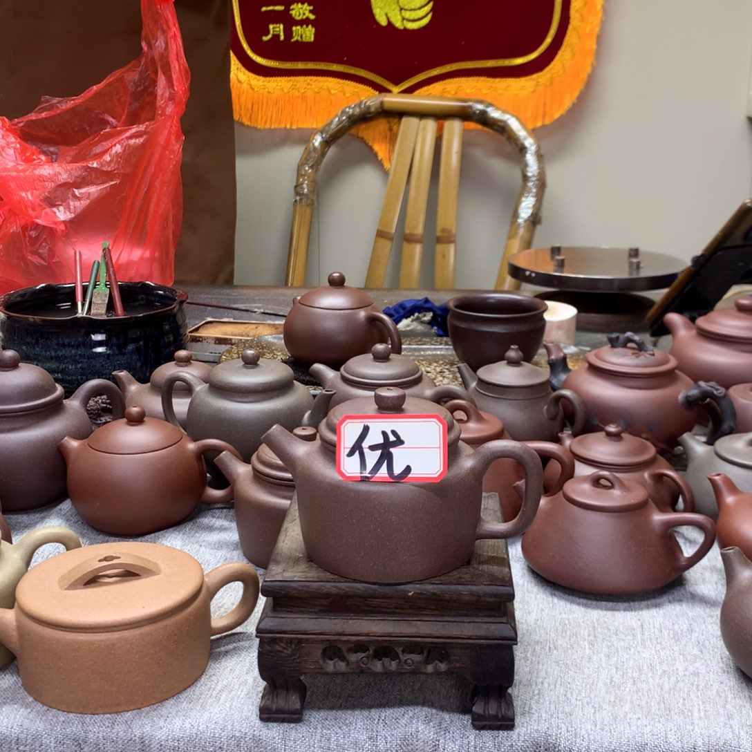 紫泥茶壶乐*炮嘴德钟200c半手工制作