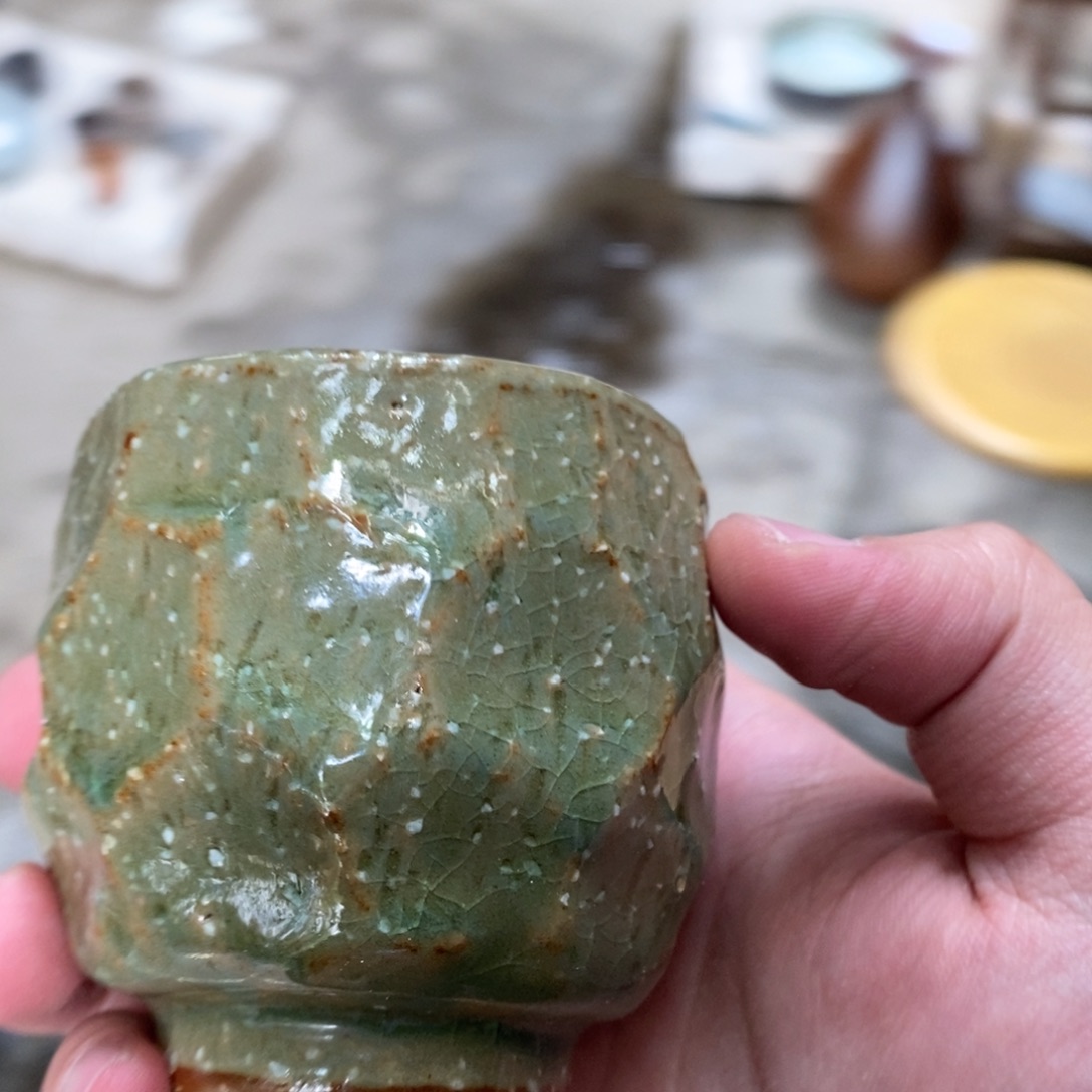 w***意浪鬼柴烧 釉鬼柴烧 盘