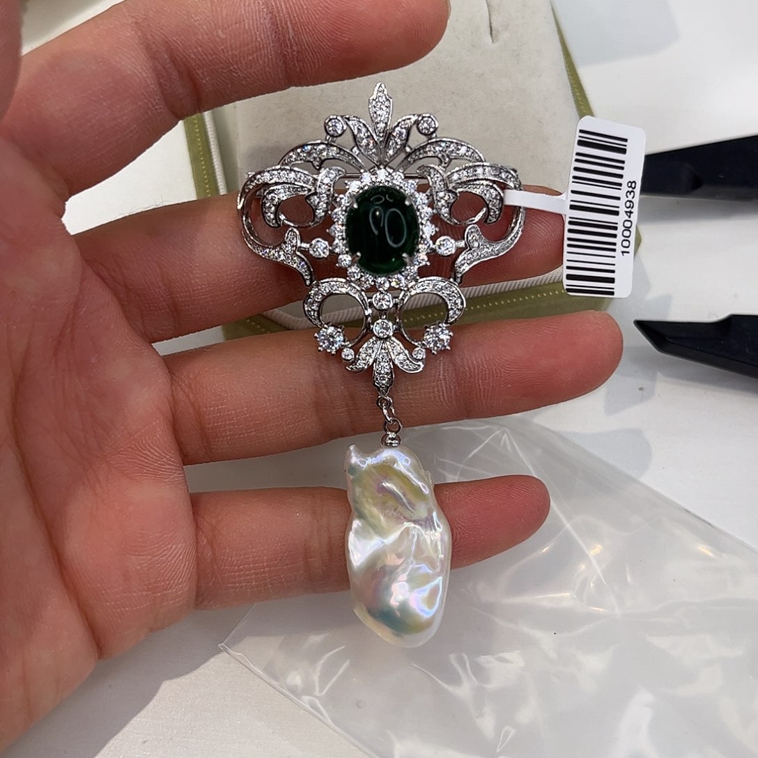 耳饰合金淡水珍珠