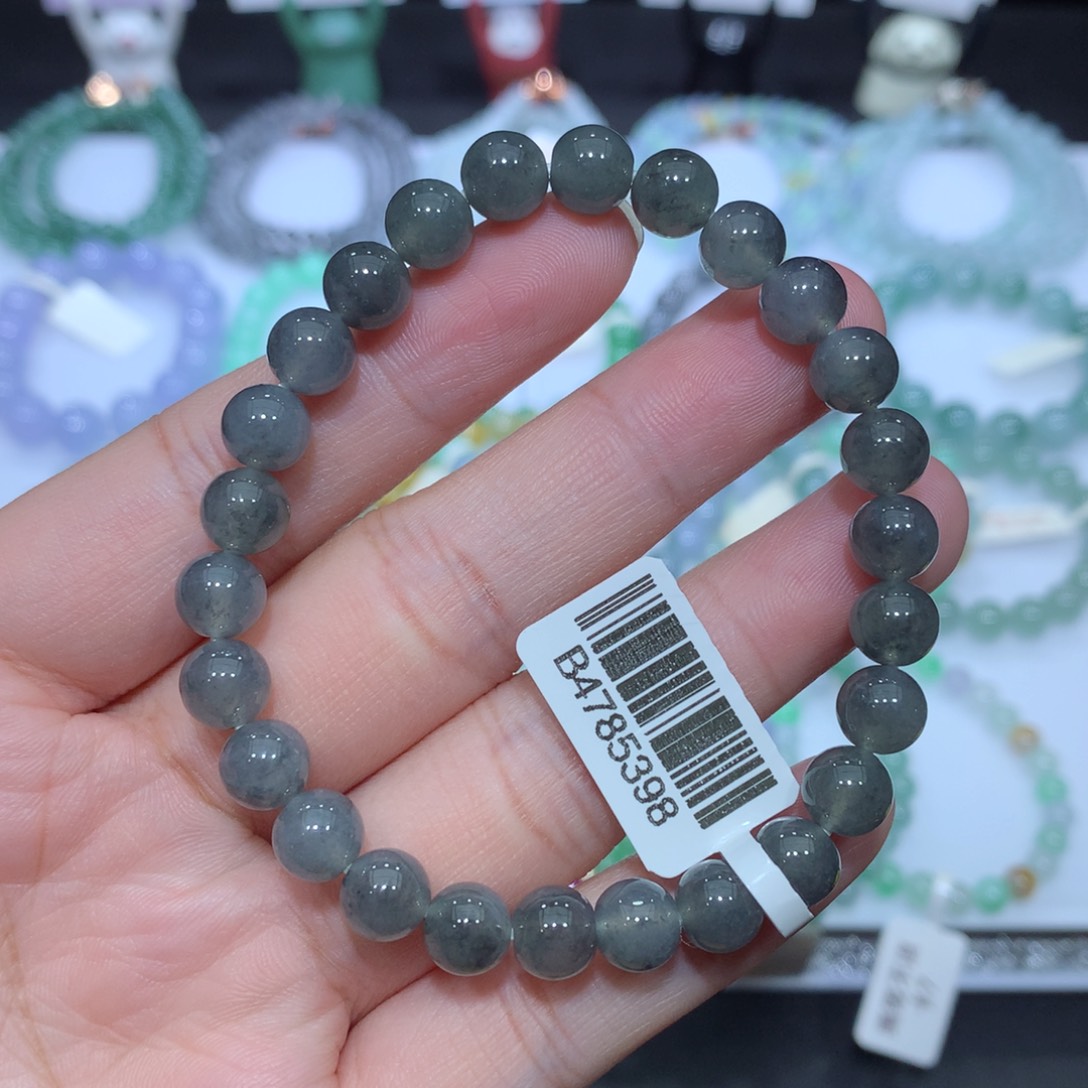 翡翠未镶嵌手串天然