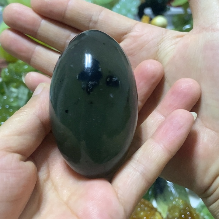 【闪购商品】未镶嵌蛇纹石玉把件