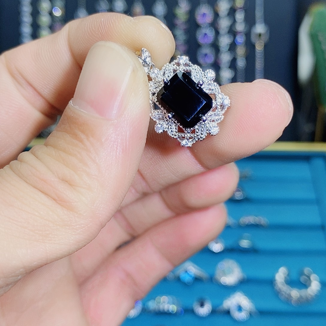 紫晶珠宝半成品未镶嵌