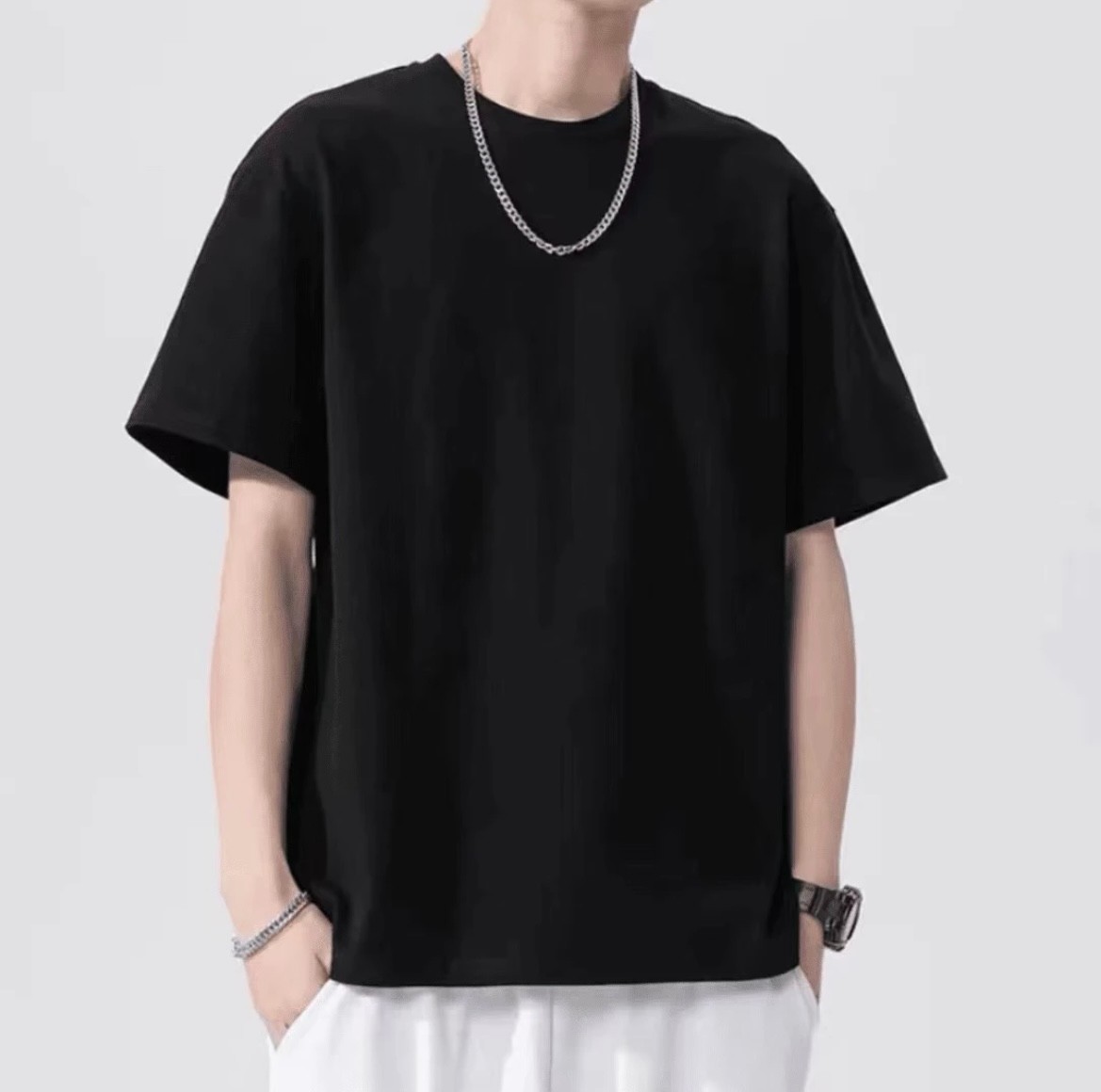 VASANYC FASHION新款2025早春男女同款简约T恤