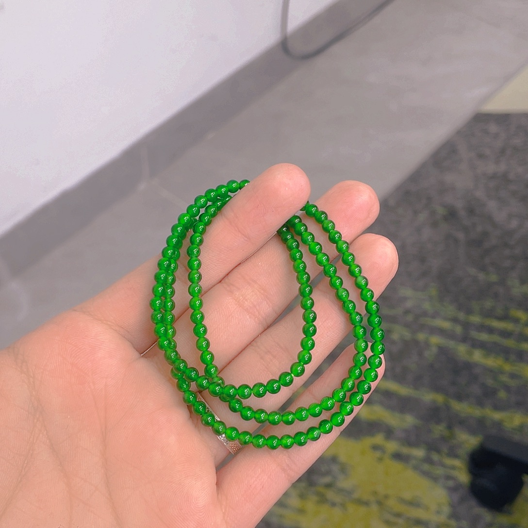 翡翠未镶嵌项链卡4