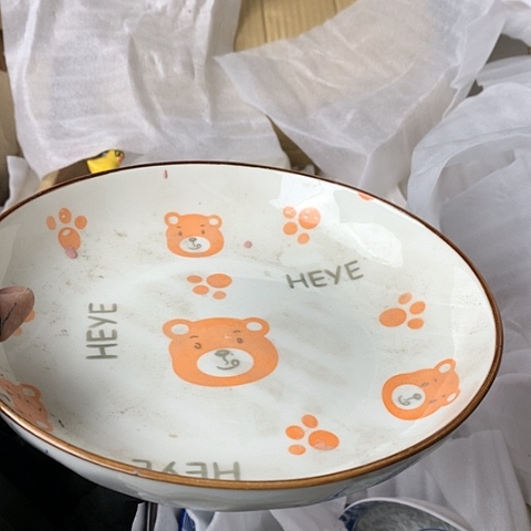 盘陶瓷制品满25拼单发货默认微瑕