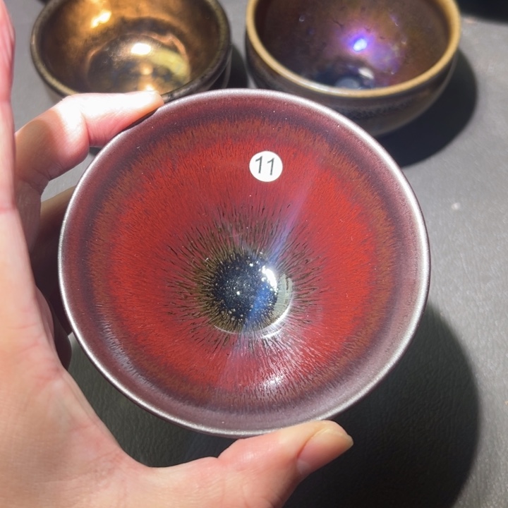 茶盏这个时候才开始准备好