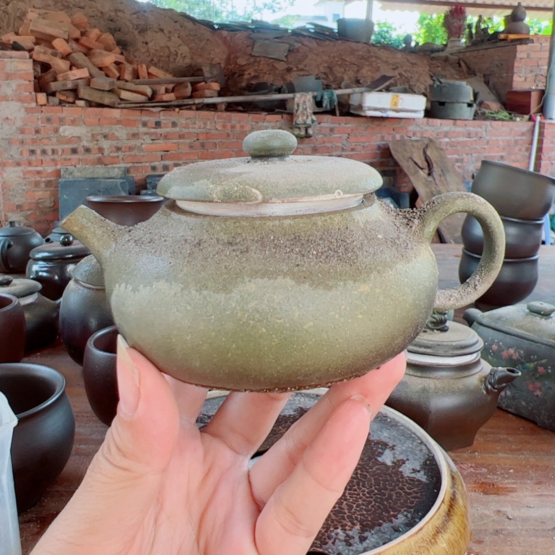 坭兴陶贵台龙窑柴烧茶器A239