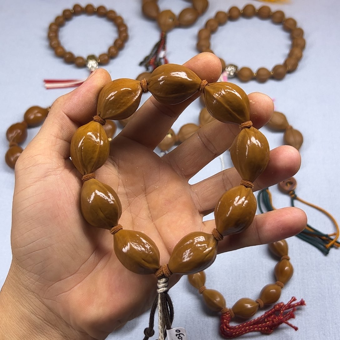 橄榄核手串/手链橄榄核梅林铁核2030原皮轻抛
