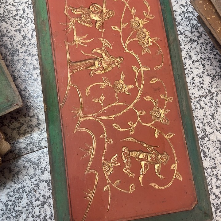 香榧木金**?木雕摆件创意