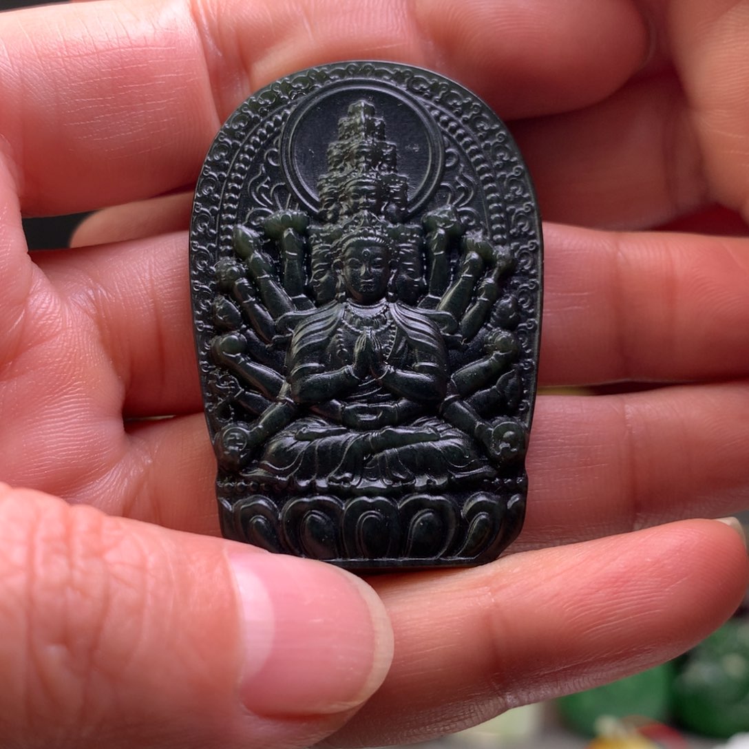 和田玉挂件未镶嵌