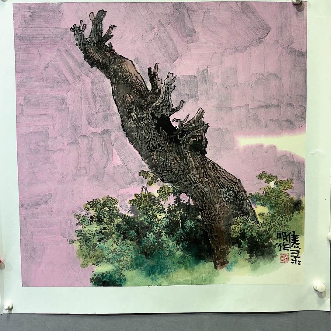 国画国画纯手绘作品请放心去藏