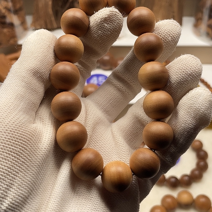 手串/手链檀香木老山檀香1.5横纹老料