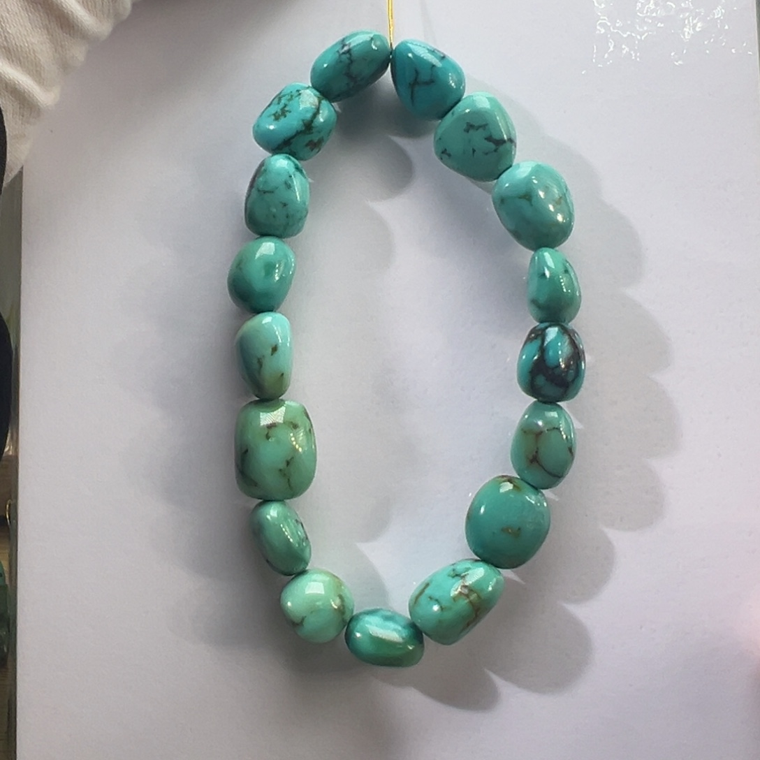 绿松石未镶嵌挂件