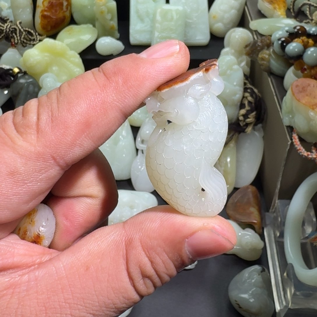 和田玉颈饰未镶嵌n****D