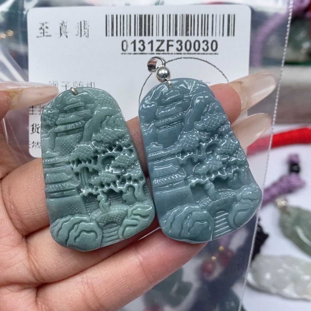 翡翠吊坠(不含链)未镶嵌