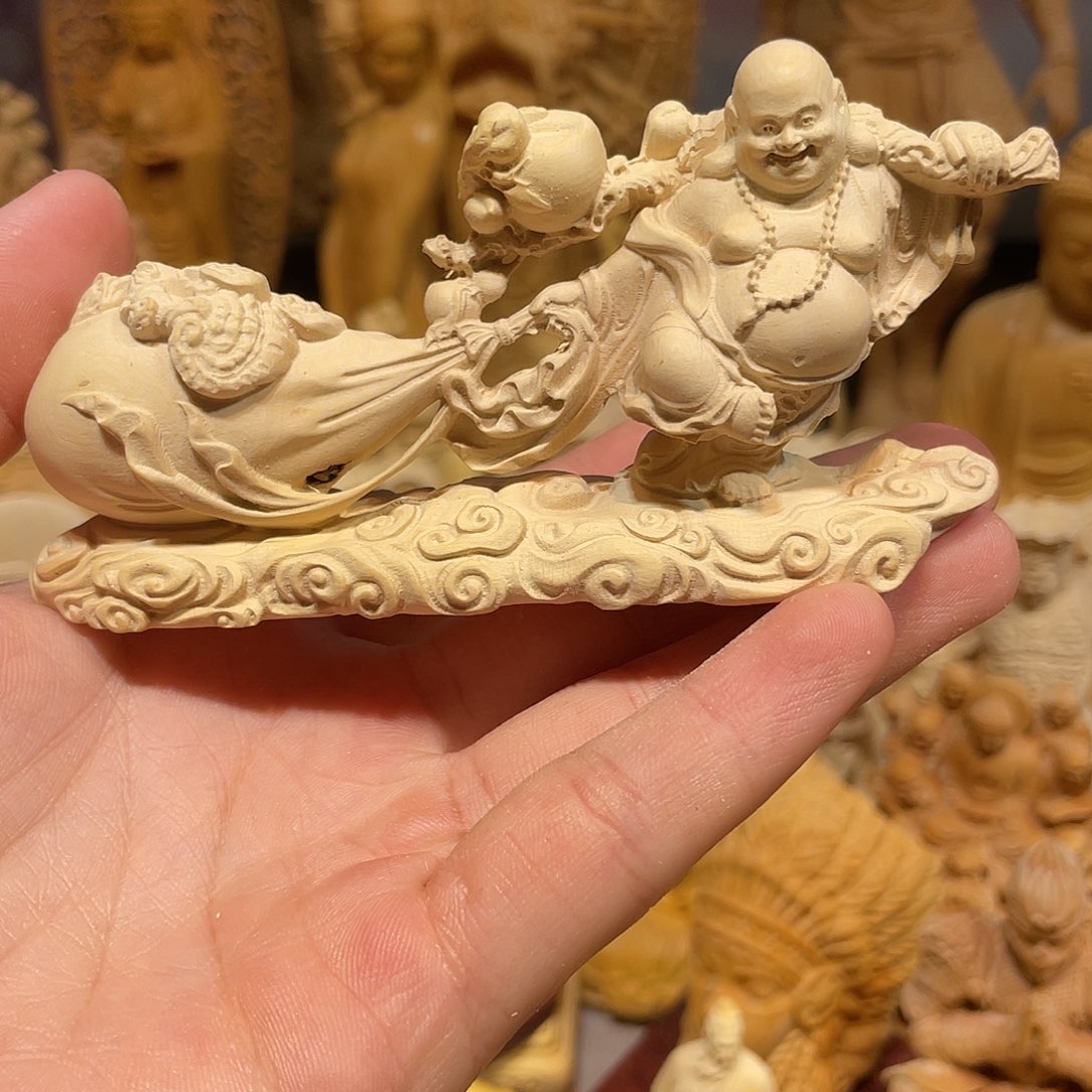 黄杨木小瑕疵拉布袋