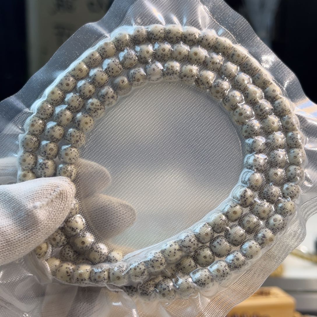 星月菩提手串老油青花