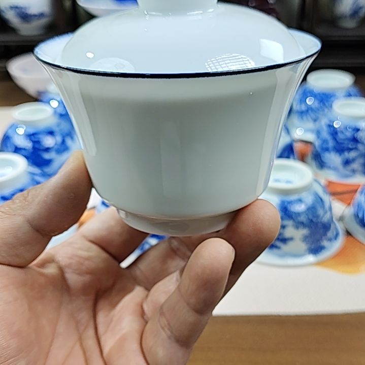 景德镇手工手绘陶瓷杯子1111