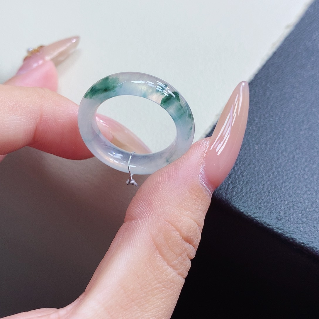 未镶嵌戒指翡翠15号