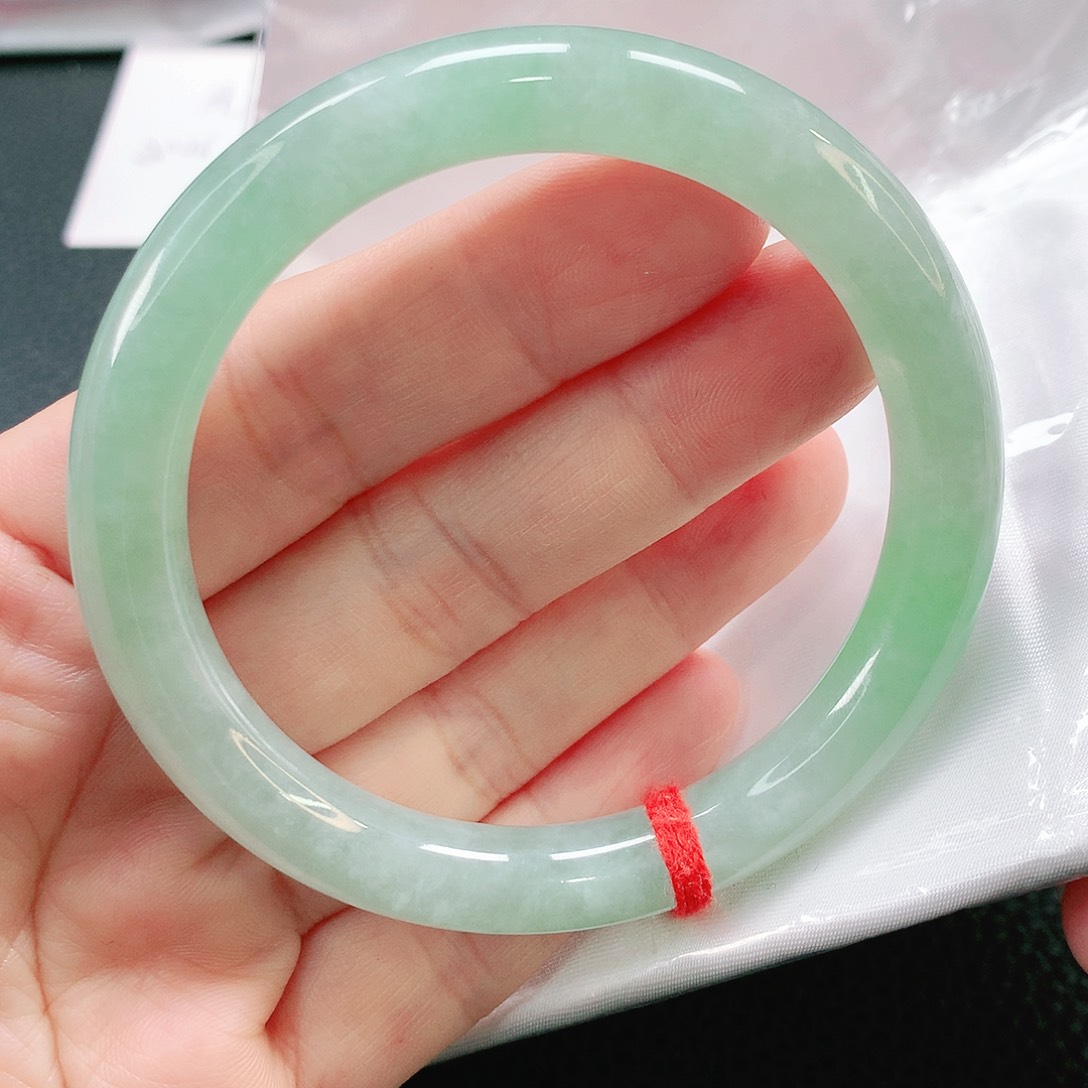 未镶嵌手镯翡翠57圆