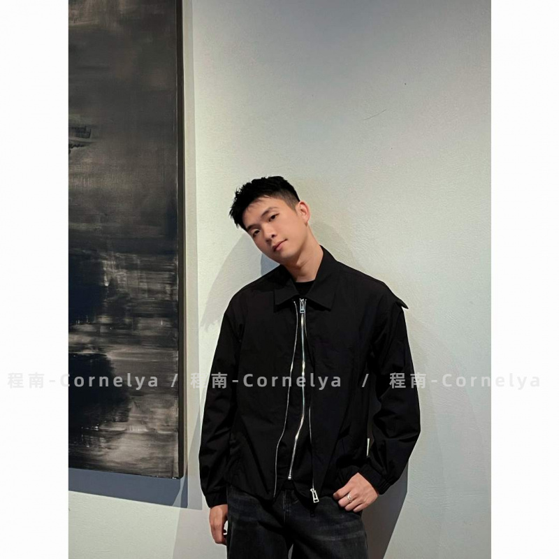 C / Cornelya 设计师款 拼接双拉链INS极简百搭宽松休闲外套春秋