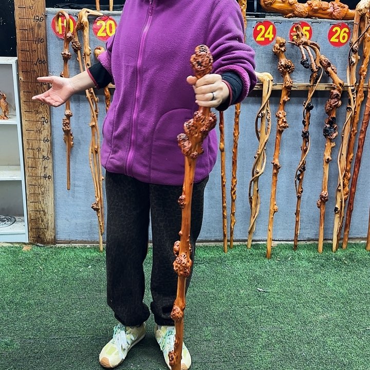 山***巅云南黑果木登山棍579