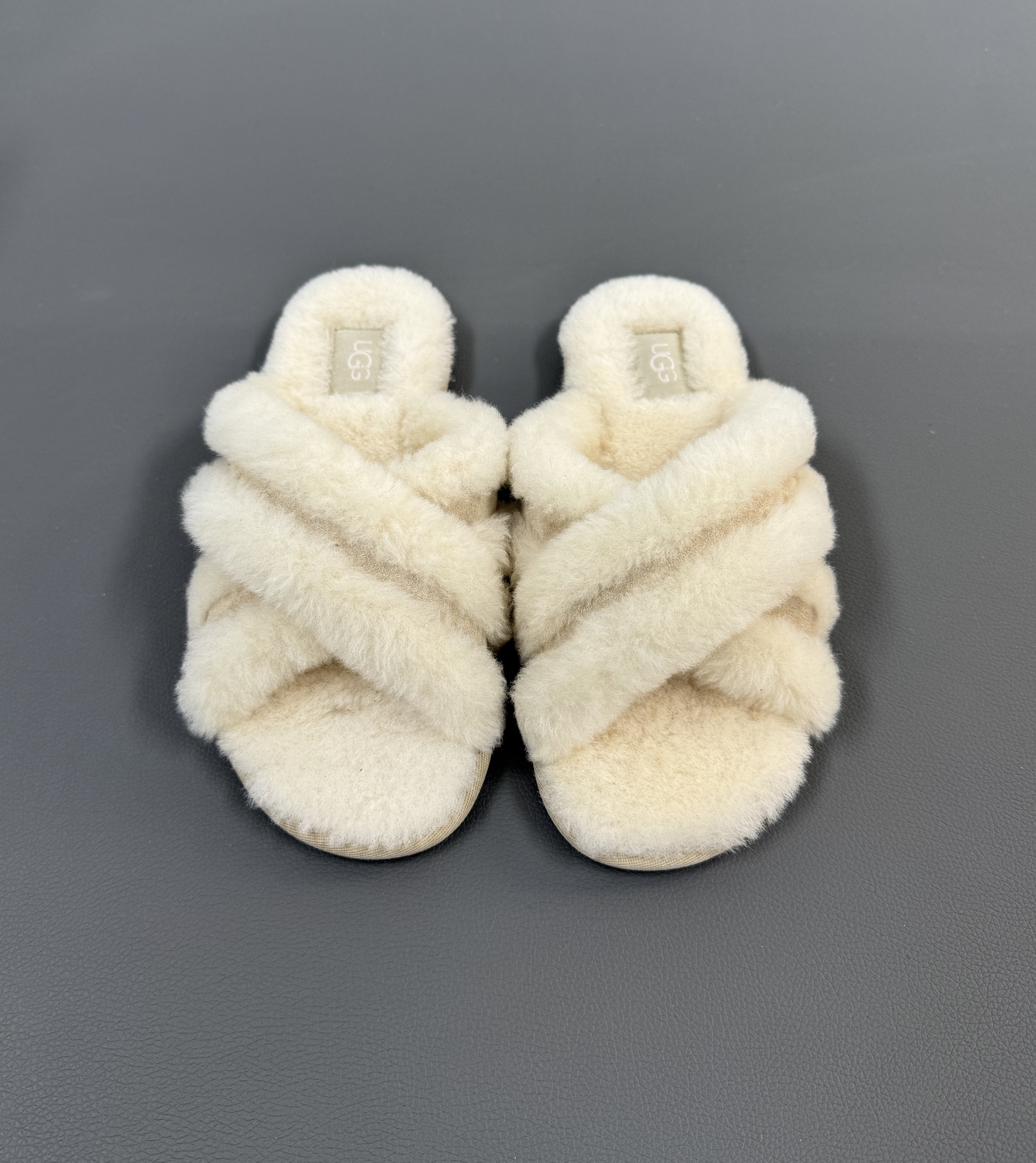 UGG女士交叉加绒拖鞋CZ00033